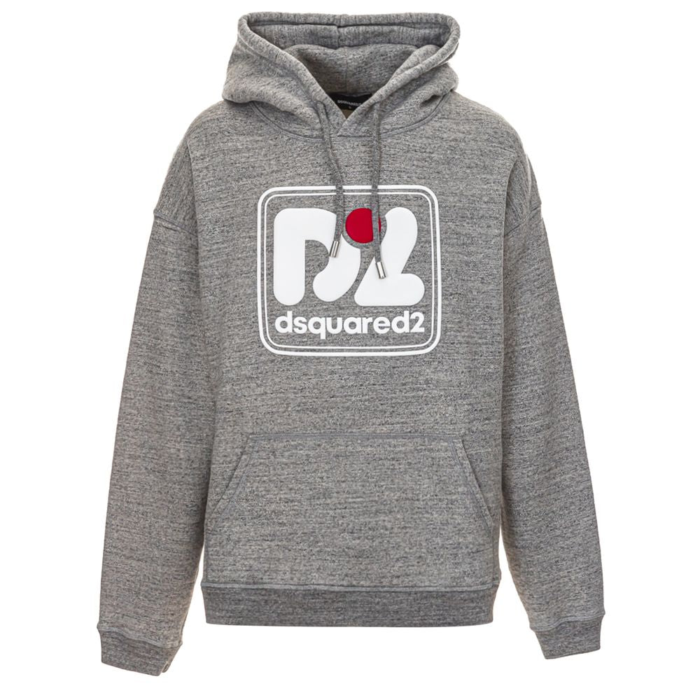 هودي قطني رمادي من Dsquared²