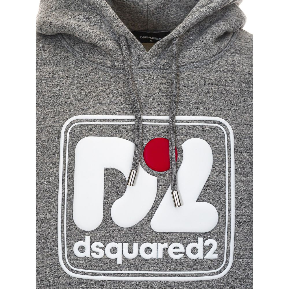 هودي قطني رمادي من Dsquared²