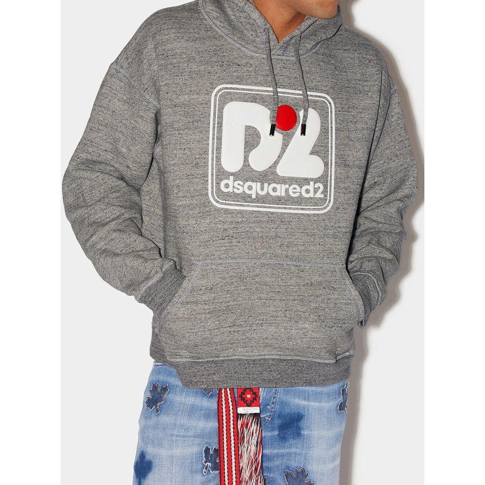 هودي قطني رمادي من Dsquared²