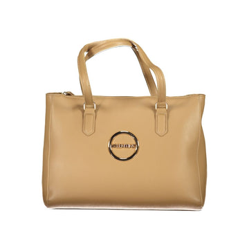 Mario Valentino Beige Polyethylene Women Handbag