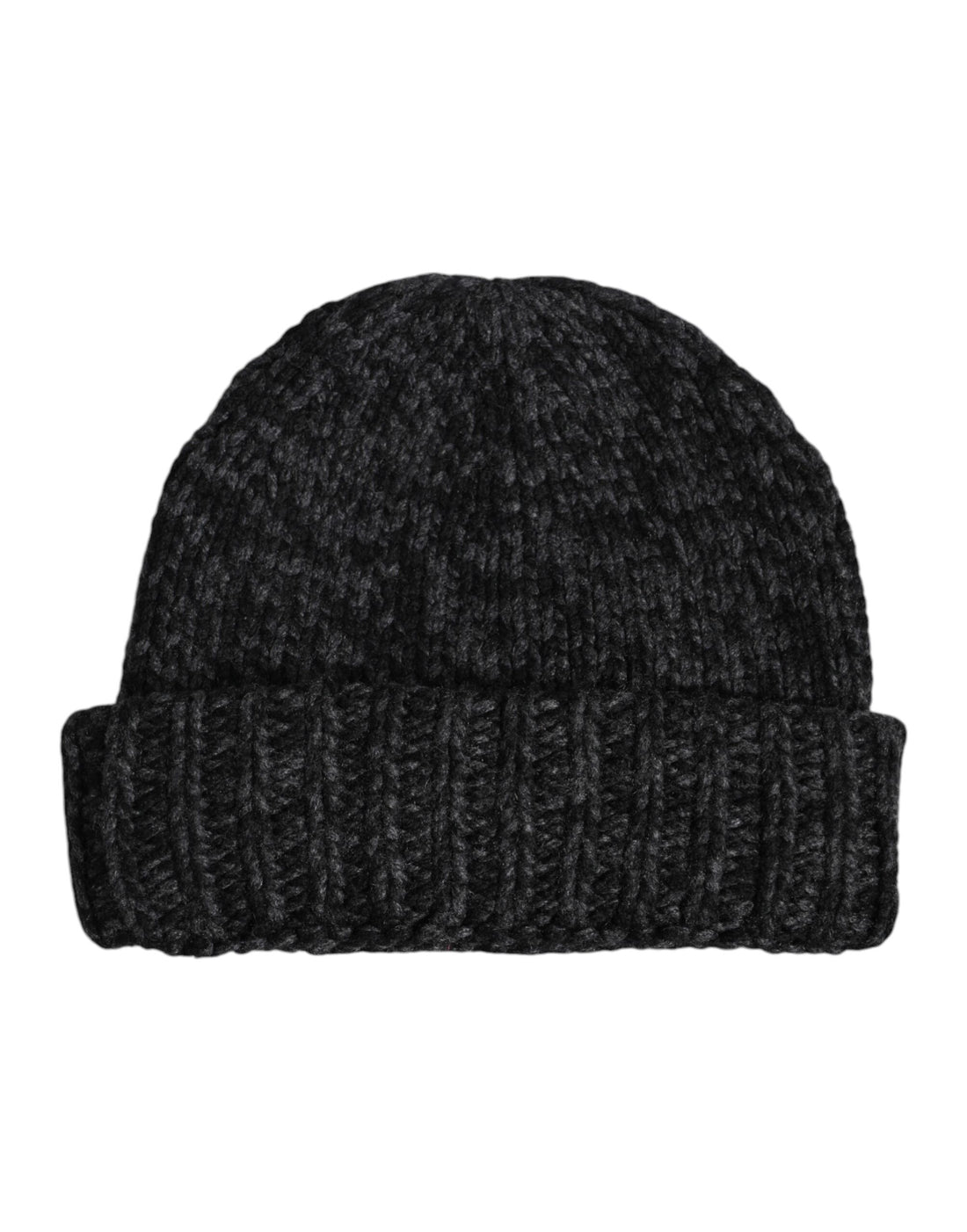 Dolce & Gabbana Gray Cashmere Knitted Winter Beanie Hat