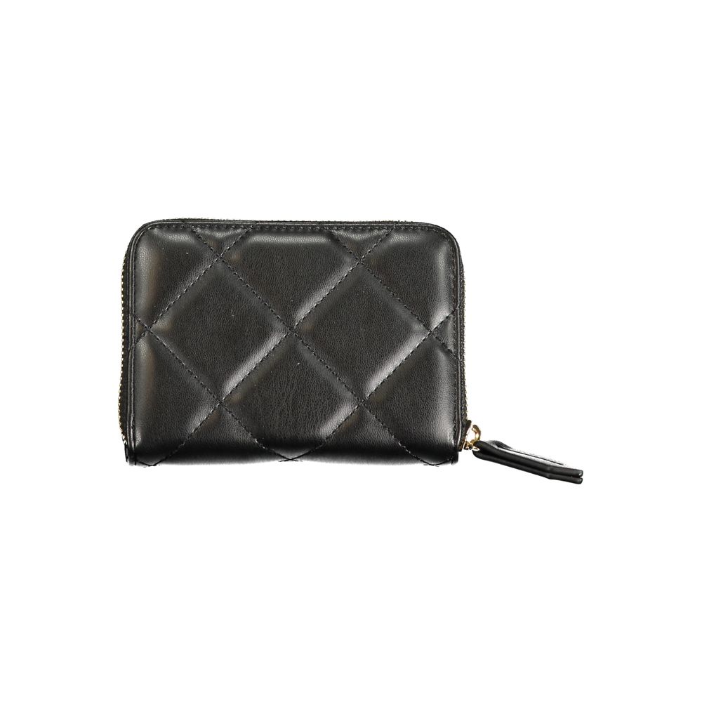 Mario Valentino Black Polyethylene Wallet