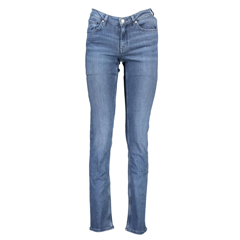 بنطلون جينز نسائي من Gant Blue Lyocell