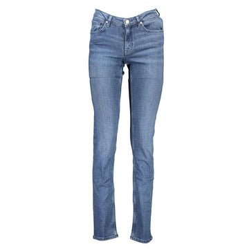بنطلون جينز نسائي من Gant Blue Lyocell