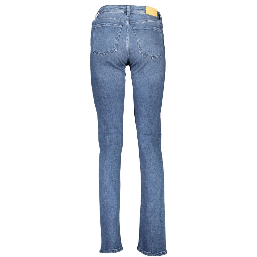 بنطلون جينز نسائي من Gant Blue Lyocell
