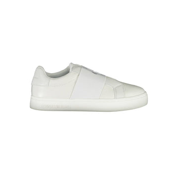 Calvin Klein White Leather Women Sneaker