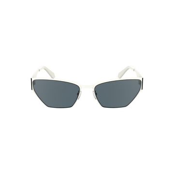 Calvin Klein White Metal Women Sunglass