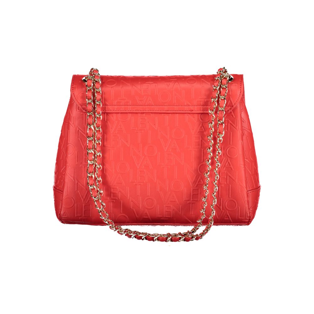 Mario Valentino Red Polyethylene Handbag