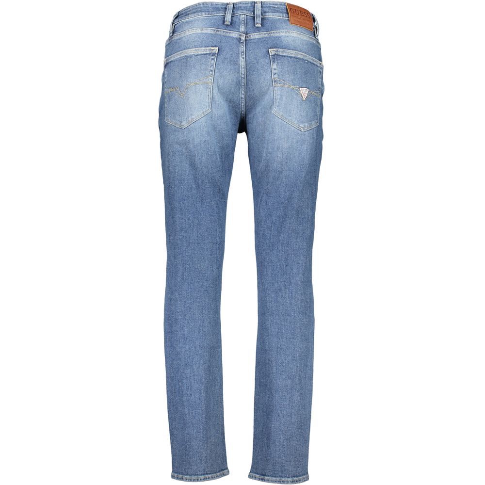بنطلون جينز وبنطال جينز أزرق من القطن من Guess Jeans
