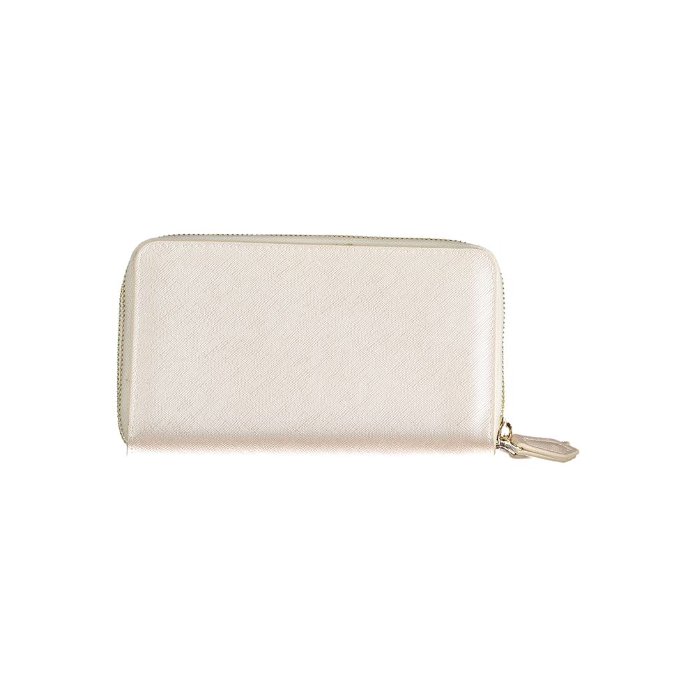 Mario Valentino Brown Polyethylene Women Wallet