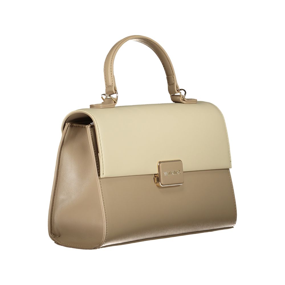 Mario Valentino Beige Polyethylene Women Handbag