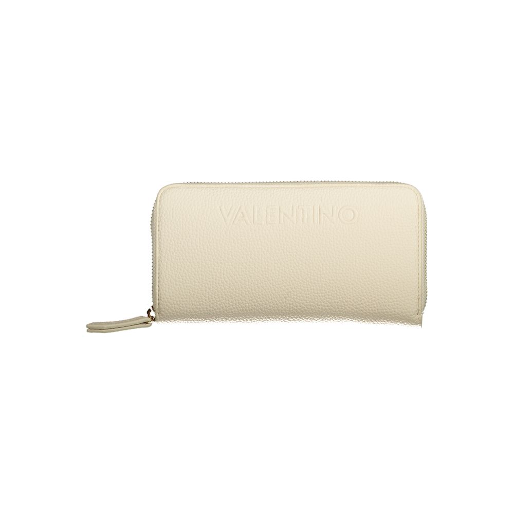 Mario Valentino Beige Polyethylene Wallet