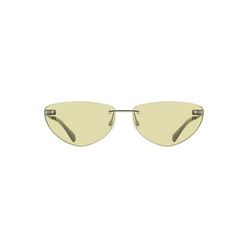 Calvin Klein Green Metal Women Sunglass