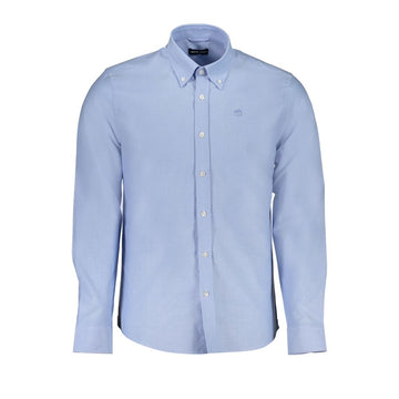 North Sails Light Blue Cotton Men Shirt