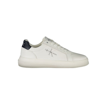 Calvin Klein White Polyester Sneaker