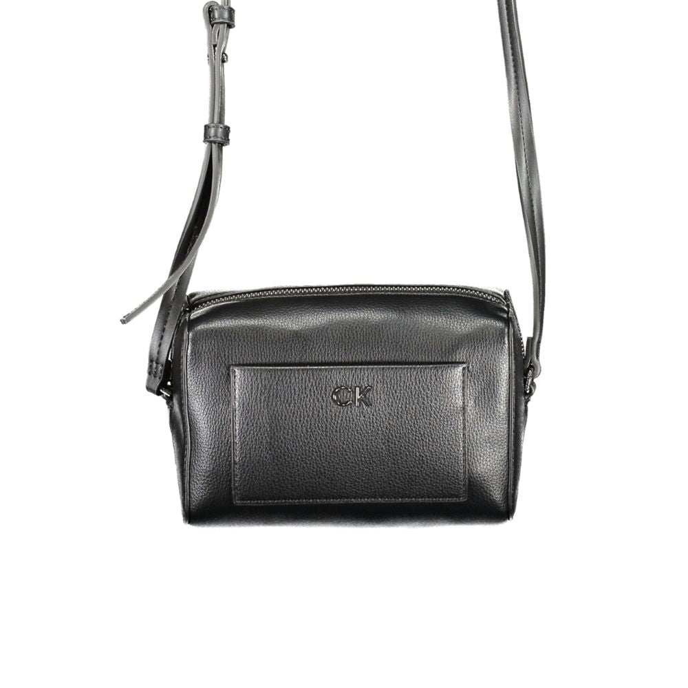 Calvin Klein Nero Poliuretano Donna Shoulder Bag