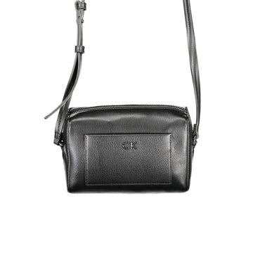 Calvin Klein Nero Poliuretano Donna Shoulder Bag