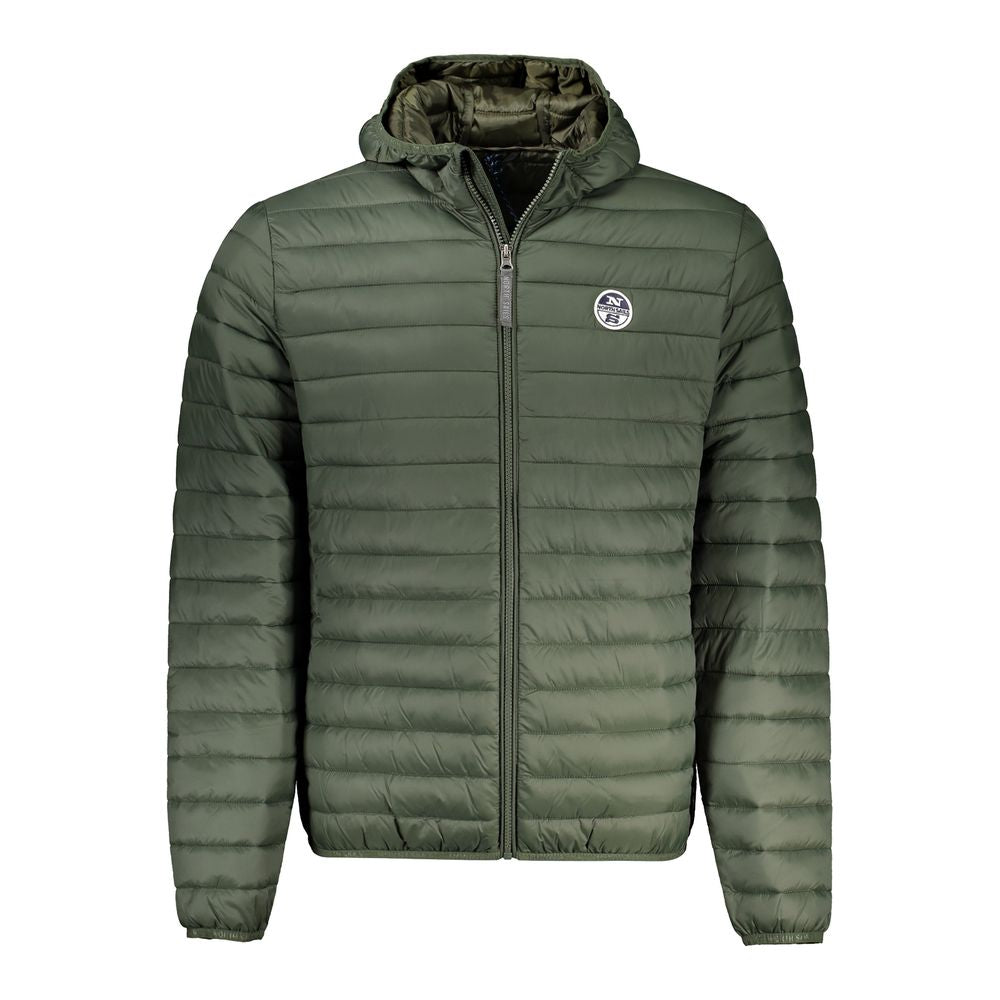 North Sails Green Polyamide Men Jacket