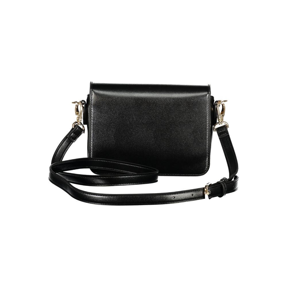 Mario Valentino Black Polyethylene Women Handbag