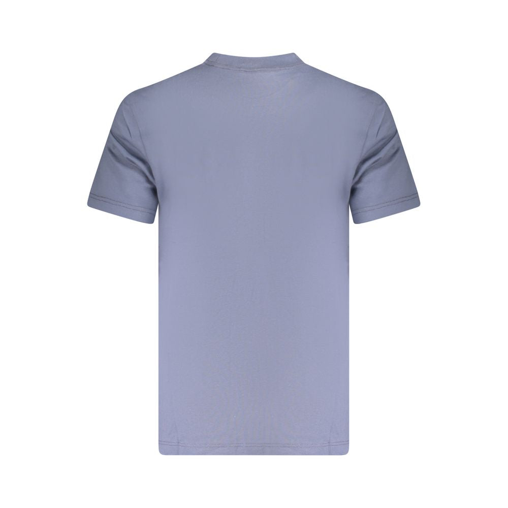 Calvin Klein Blue Cotton Men T-Shirt