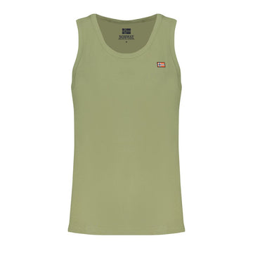 Norway 1963 Green Cotton Men Shirt