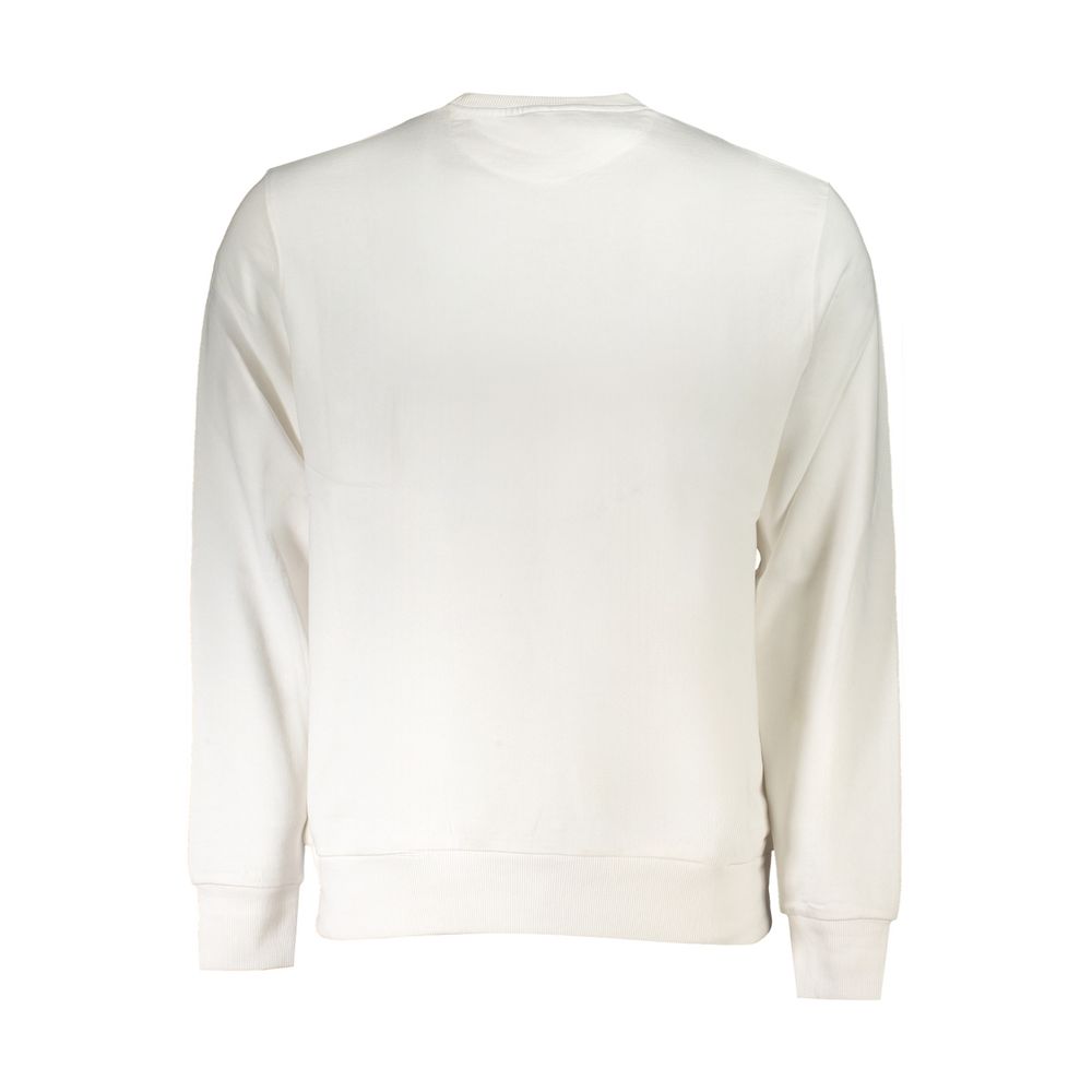 North Sails White Cotton Men Sweater