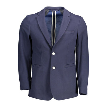 Gant Blue Cotton Men Jacket