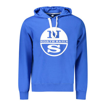 North Sails Blue Cotton Men's Sweater