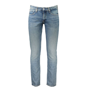 Calvin Klein Blue Cotton Men Jeans