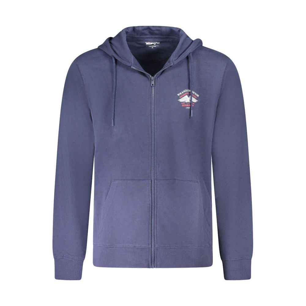 Wrangler Blue Cotton Men Sweater