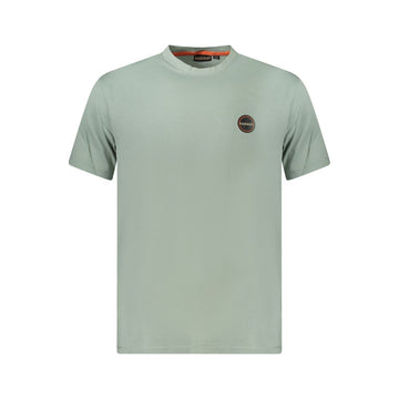 Napapijri Green Cotton Men T-Shirt