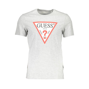 Guess Jeans Brown Cotton Men T-Shirt