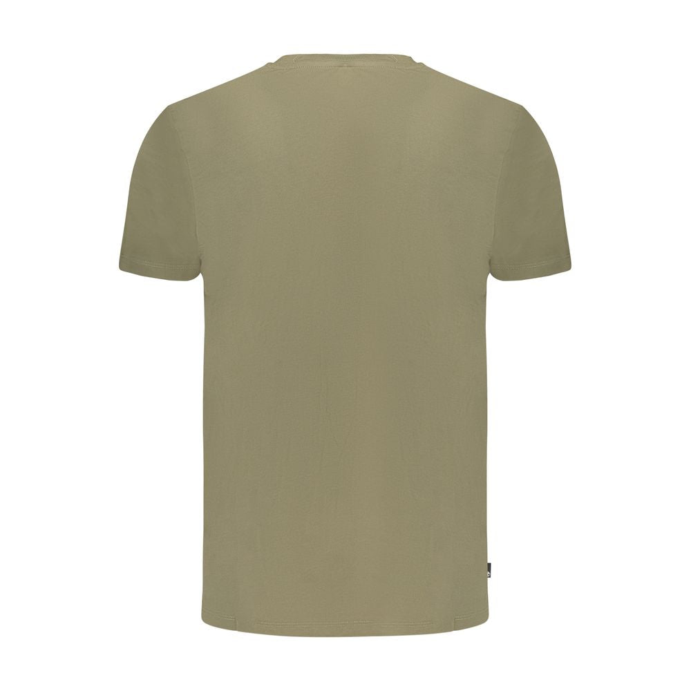 Timberland Green Cotton Men T-Shirt