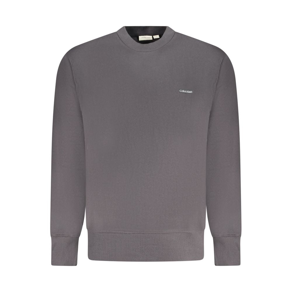Calvin Klein Black Cotton Men Sweater