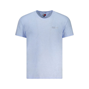 Tommy Hilfiger Blue Cotton Men T-Shirt