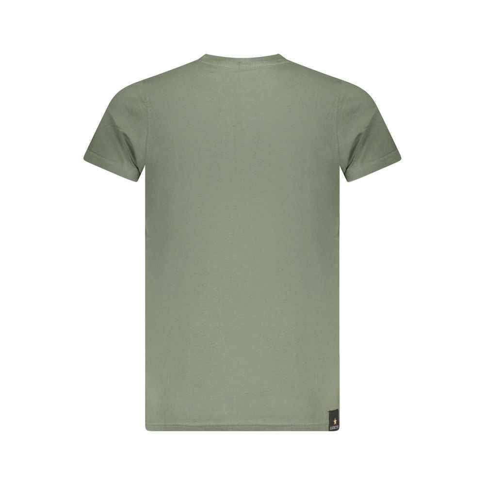 Accademia Militare Green Cotton T-Shirt
