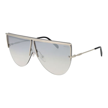 Emilio Pucci Silver Metal Sunglasses