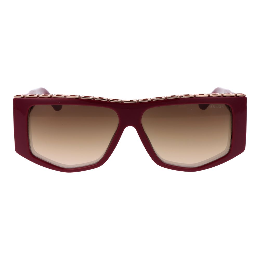Guess Red Stainless Steel Sunglasses