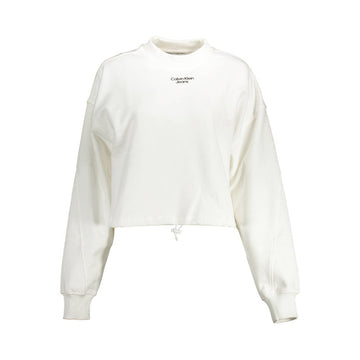 Calvin Klein White Cotton Sweatshirt