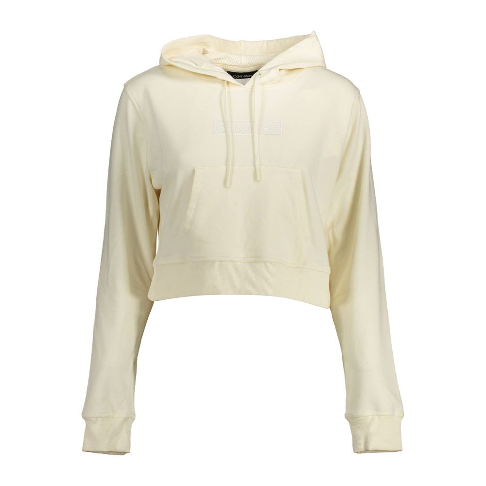 Calvin Klein White Cotton Sweatshirt
