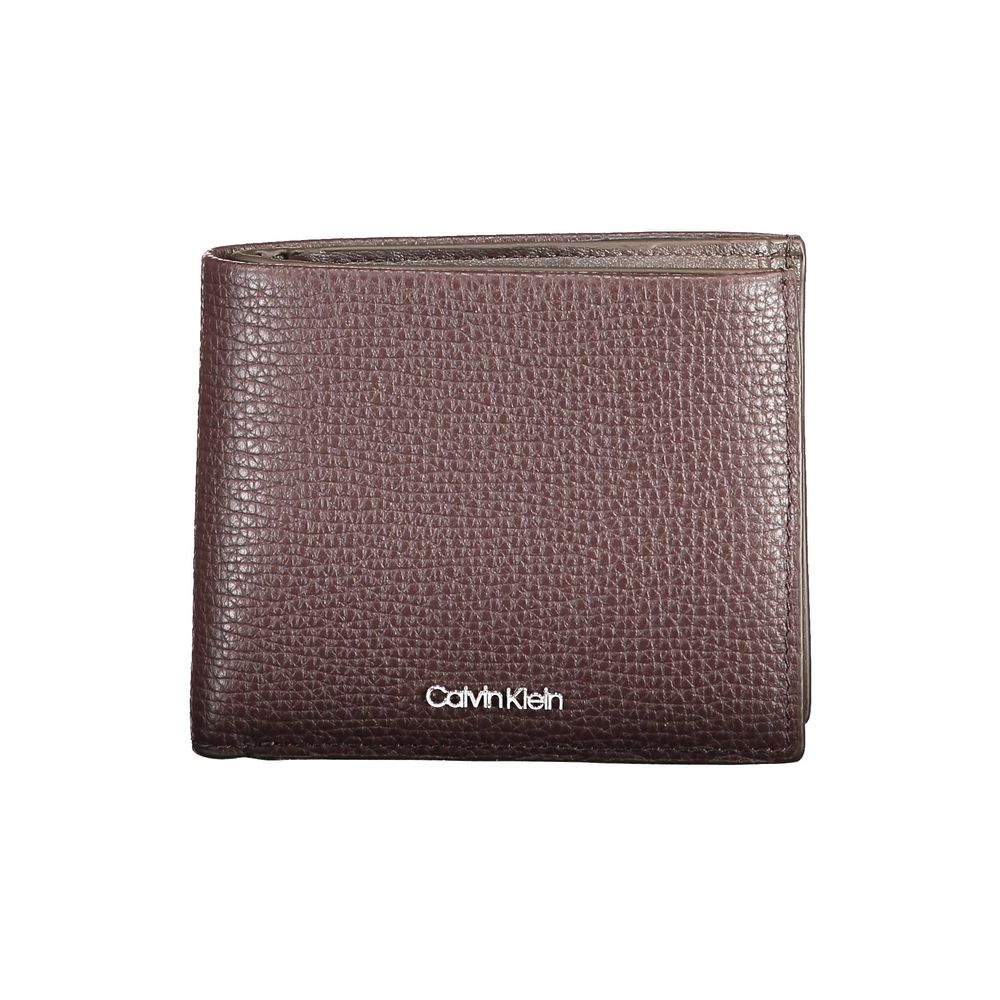 Calvin Klein Brown Leather Wallet