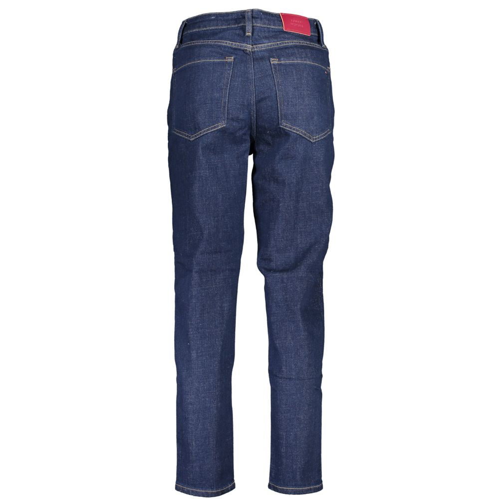 Tommy Hilfiger Blue Cotton Women Jeans