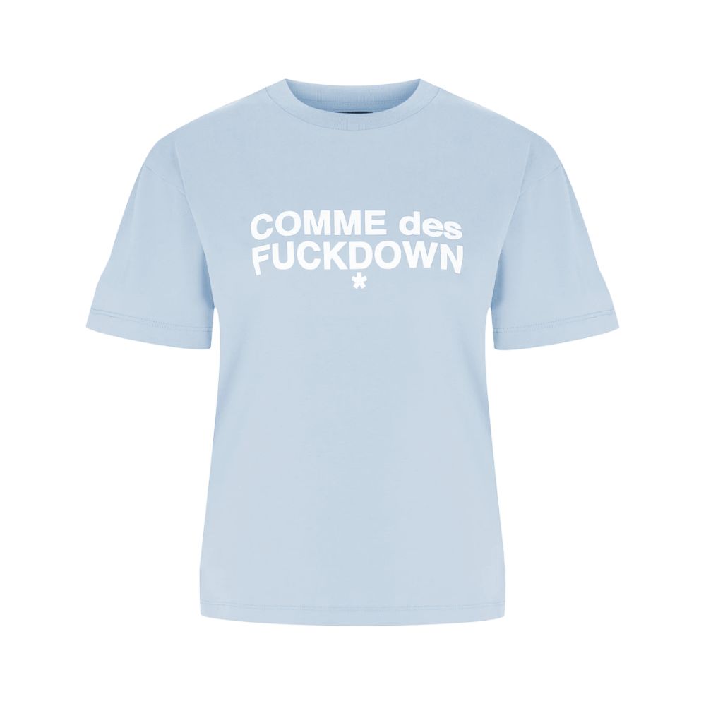 قميص وقميص قطني أزرق من Comme Des Fuckdown