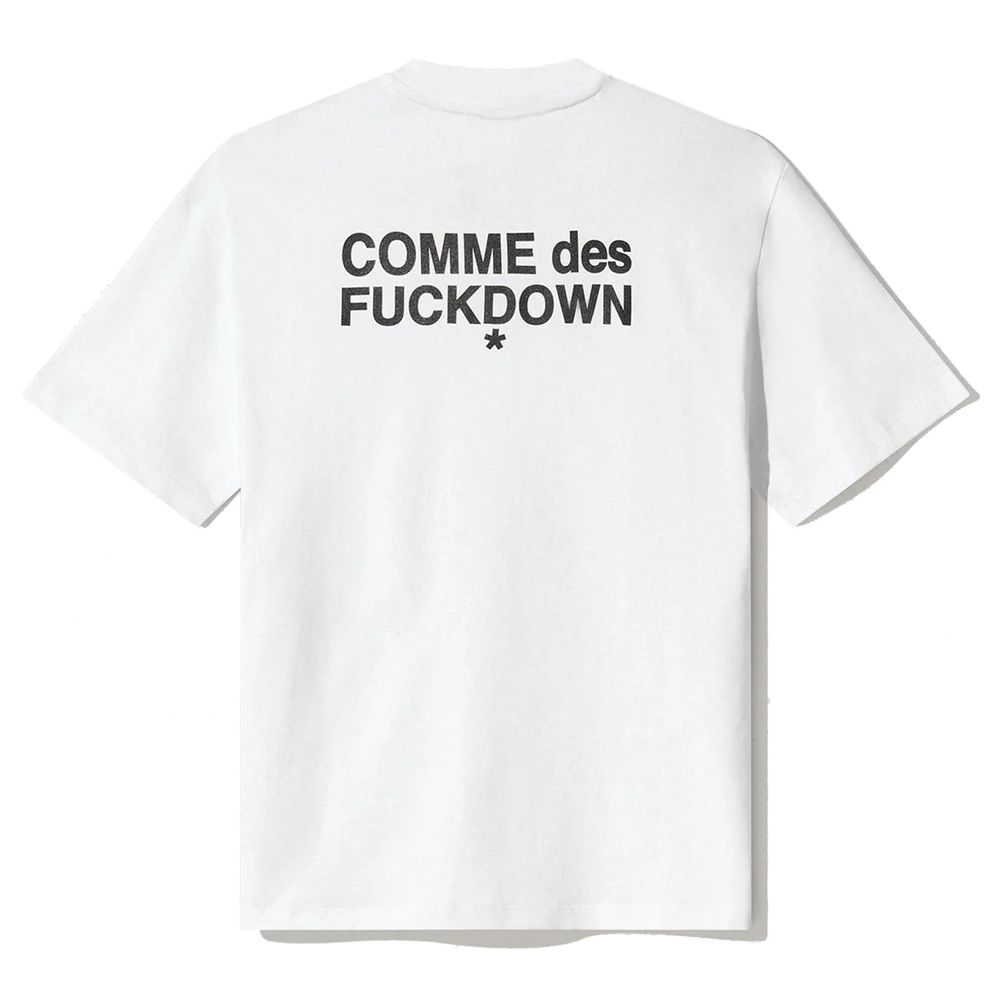 قميص وقميص قطني أبيض من Comme Des Fuckdown