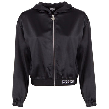 Comme Des Fuckdown Black Polyester Women Jacket