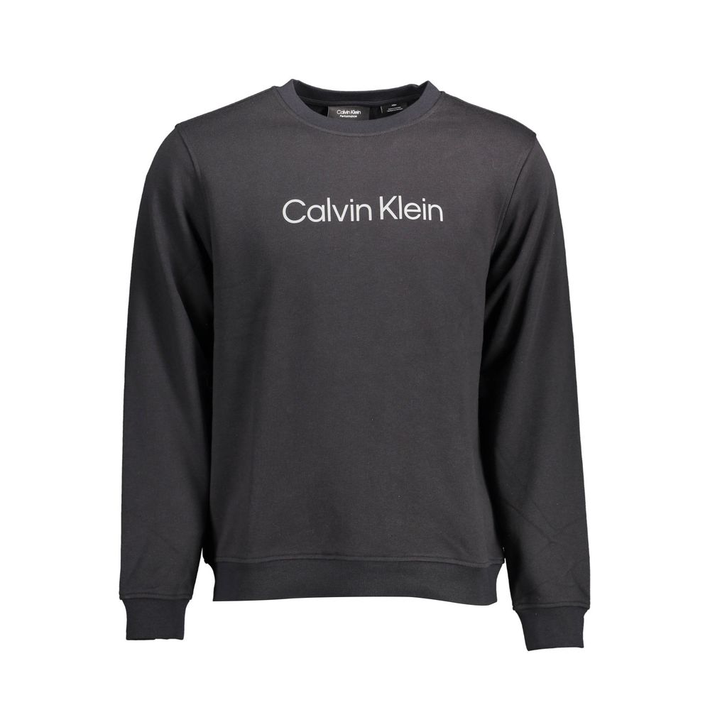 Calvin Klein Black Cotton Men Sweater