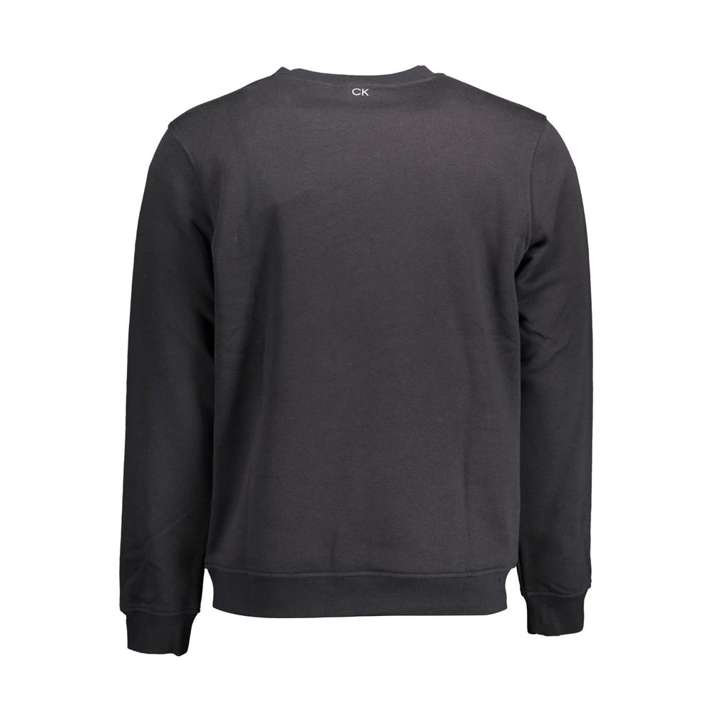 Calvin Klein Black Cotton Men Sweater