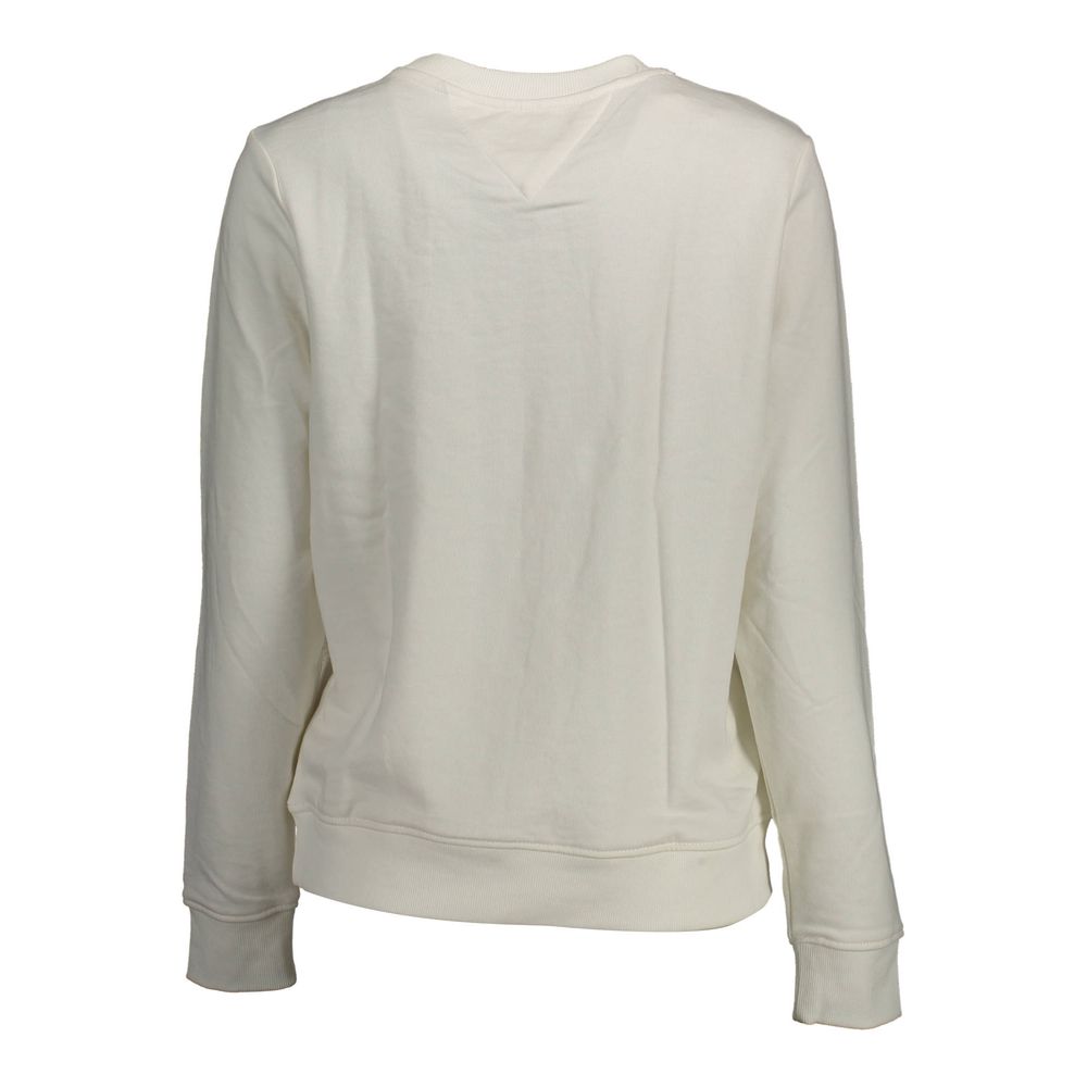 Tommy Hilfiger White Cotton Women Sweater