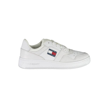 Tommy Hilfiger White Polyester Sneaker
