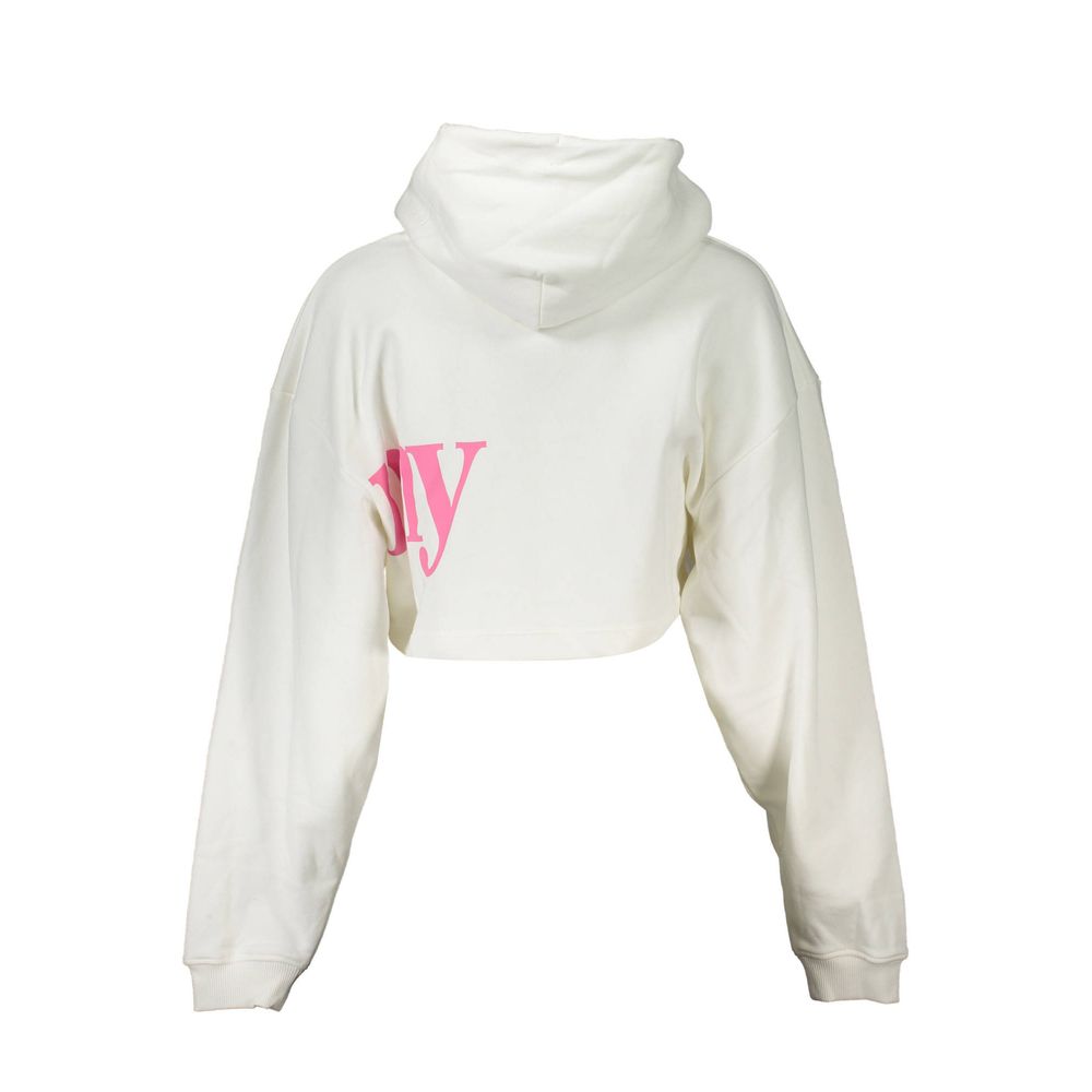 Tommy Hilfiger White Cotton Women Sweater
